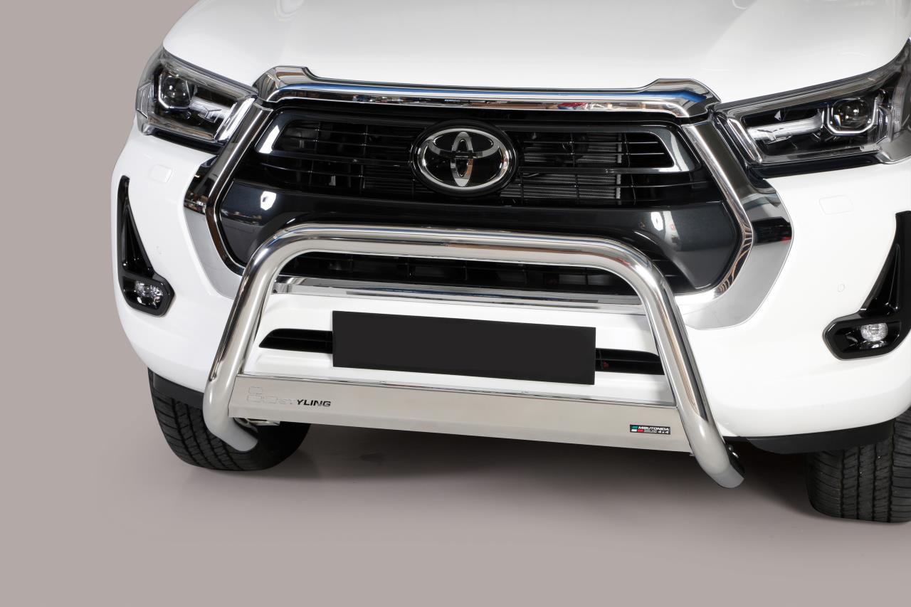 Misutonida - stainless steel bullbar Toyota Hilux (2021-)