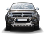 Stainless steel bullbar + underride protection for VW Amarok