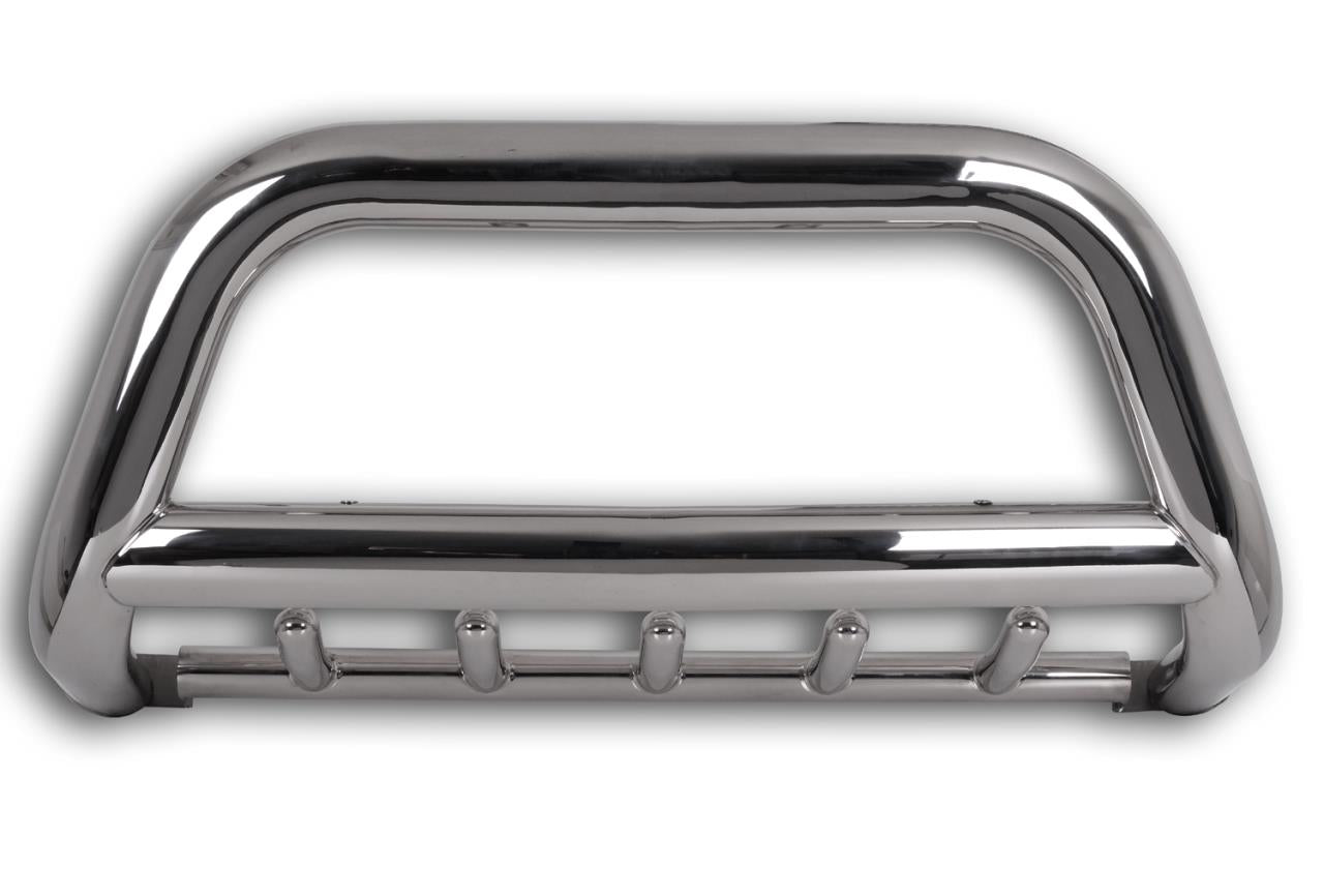 Stainless steel bullbar + underride protection for VW Amarok