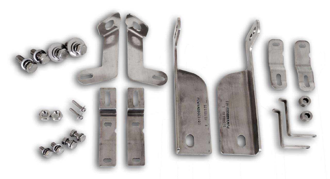 Stainless steel bullbar + underride protection for VW Amarok