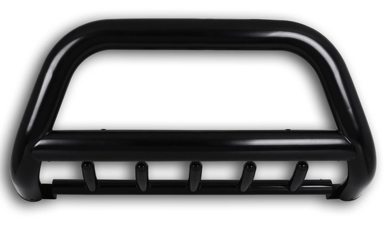 Black powder coated bullbar + underride protection VW Amarok