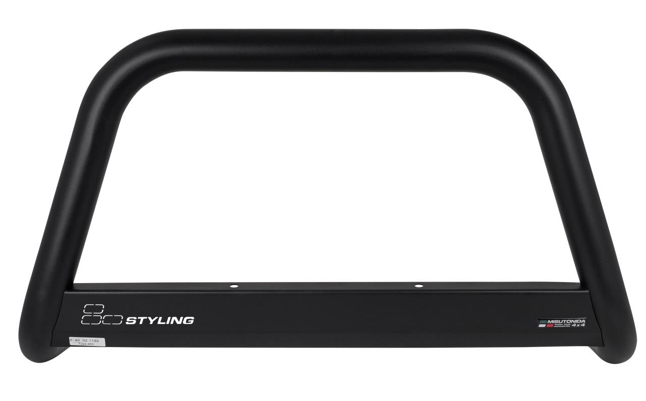 Black powder coated frontbar for Iveco Daily (2014-2018)