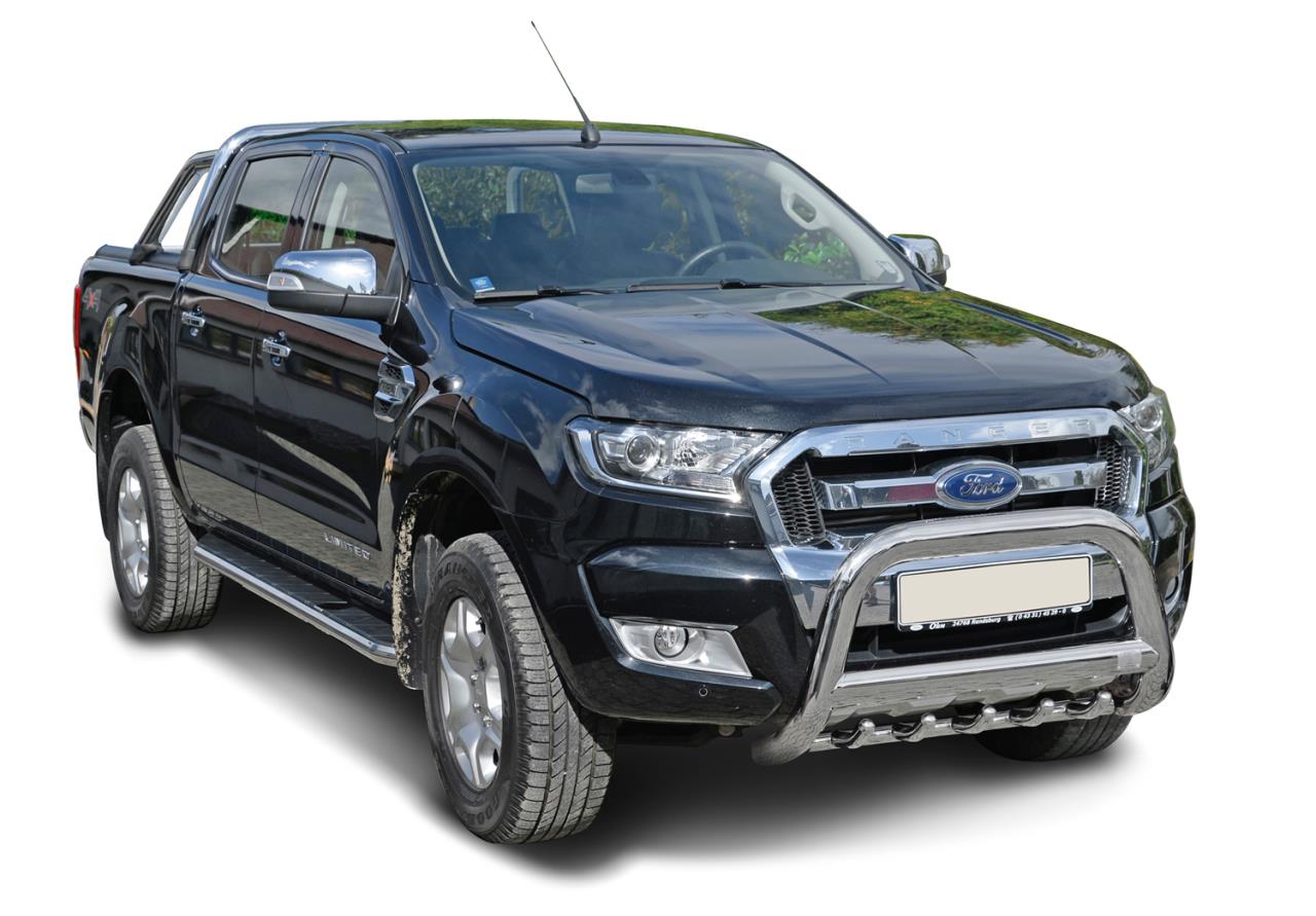 Stainless steel bullbar for Ford Ranger (2012-2018)