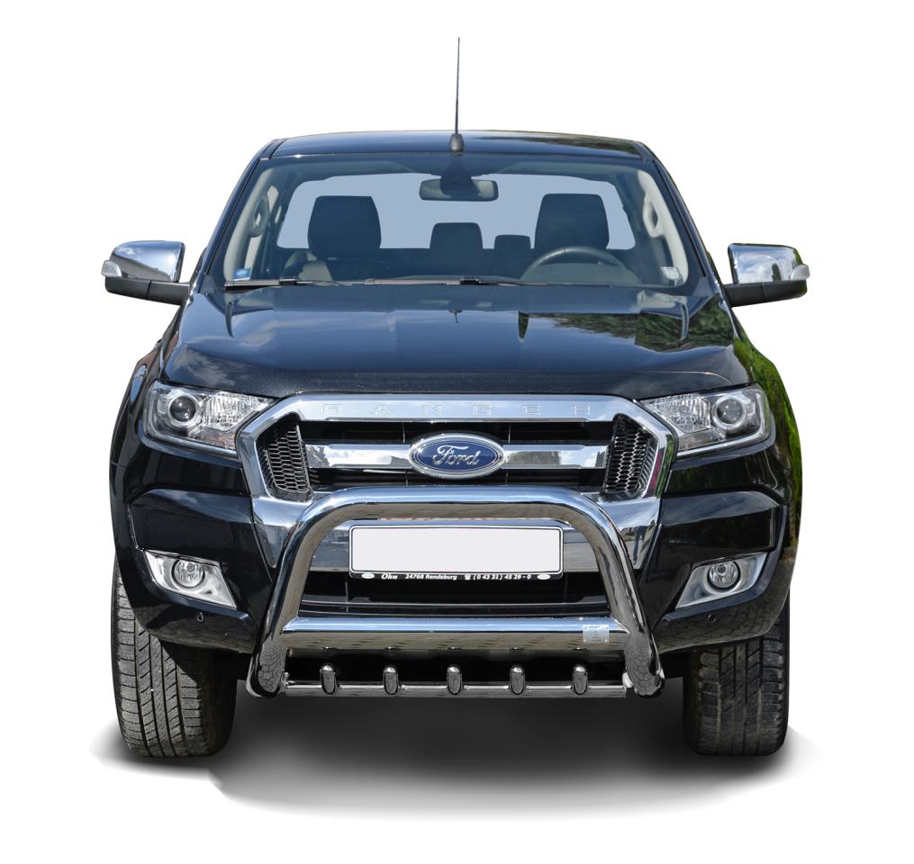 Stainless steel bullbar for Ford Ranger (2012-2018)