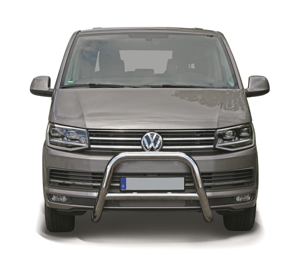 Stainless steel bullbar VW T6 (2015-2019) + EC type approval