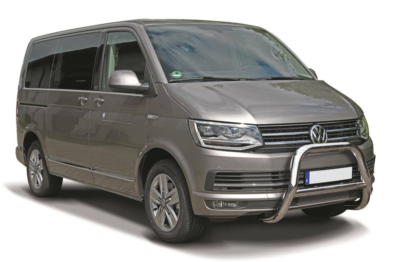 Stainless steel bullbar VW T6 (2015-2019) + EC type approval