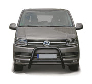 BLACK POWDER COATED BULLBAR PLATE SUITABLE FOR VW T6 (2015-2019)