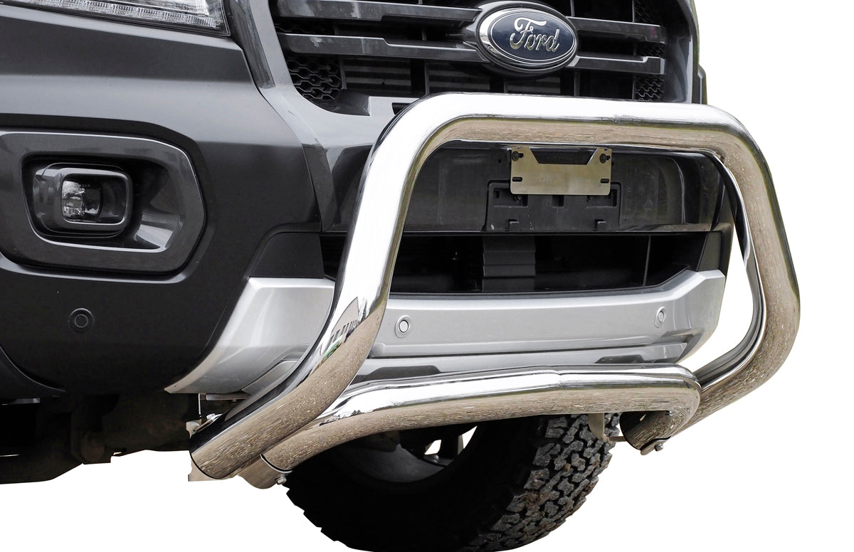 Stainless steel bullbar suitable for Ford Ranger (2016-2018)