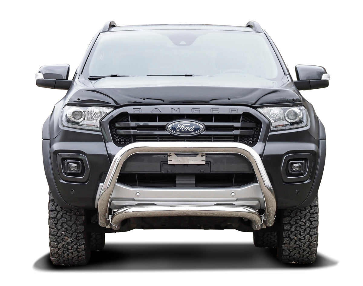Stainless steel bullbar suitable for Ford Ranger (2016-2018)