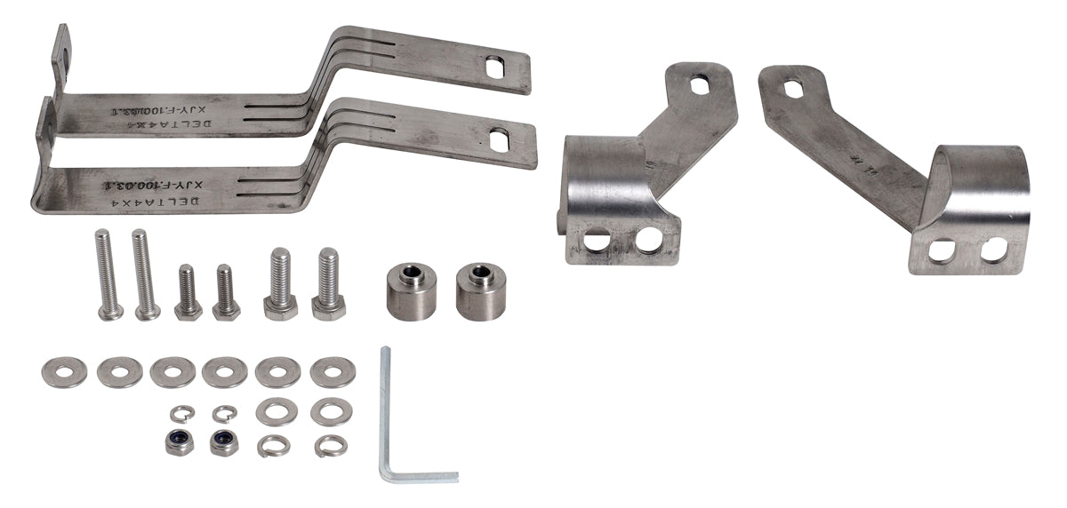 Roestvrijstalen bullbar met skidplate geschikt voor Suzuki Jimny GJ (07/2018-)