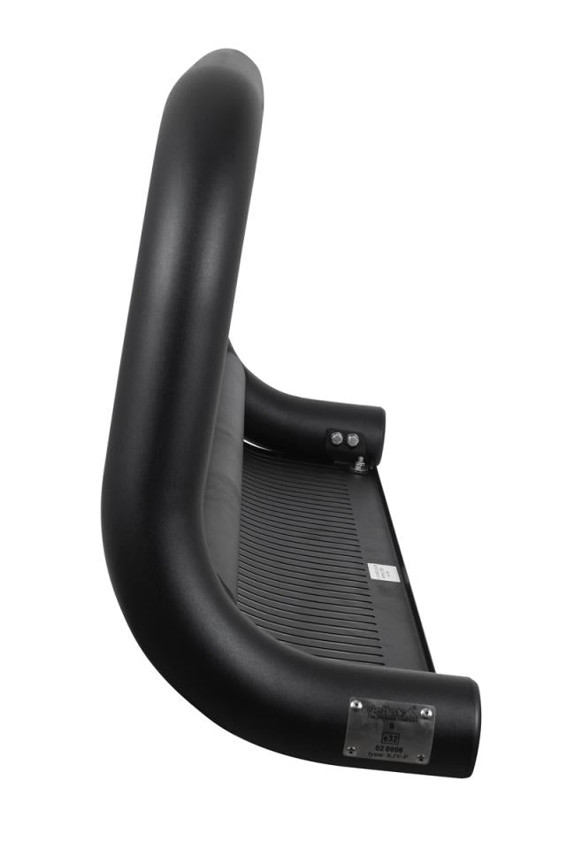 BLACK POWDER COATED BULLBAR WITH SKID PLATE SUITABLE FOR SUZUKI JIMNY GJ (07/2018-)