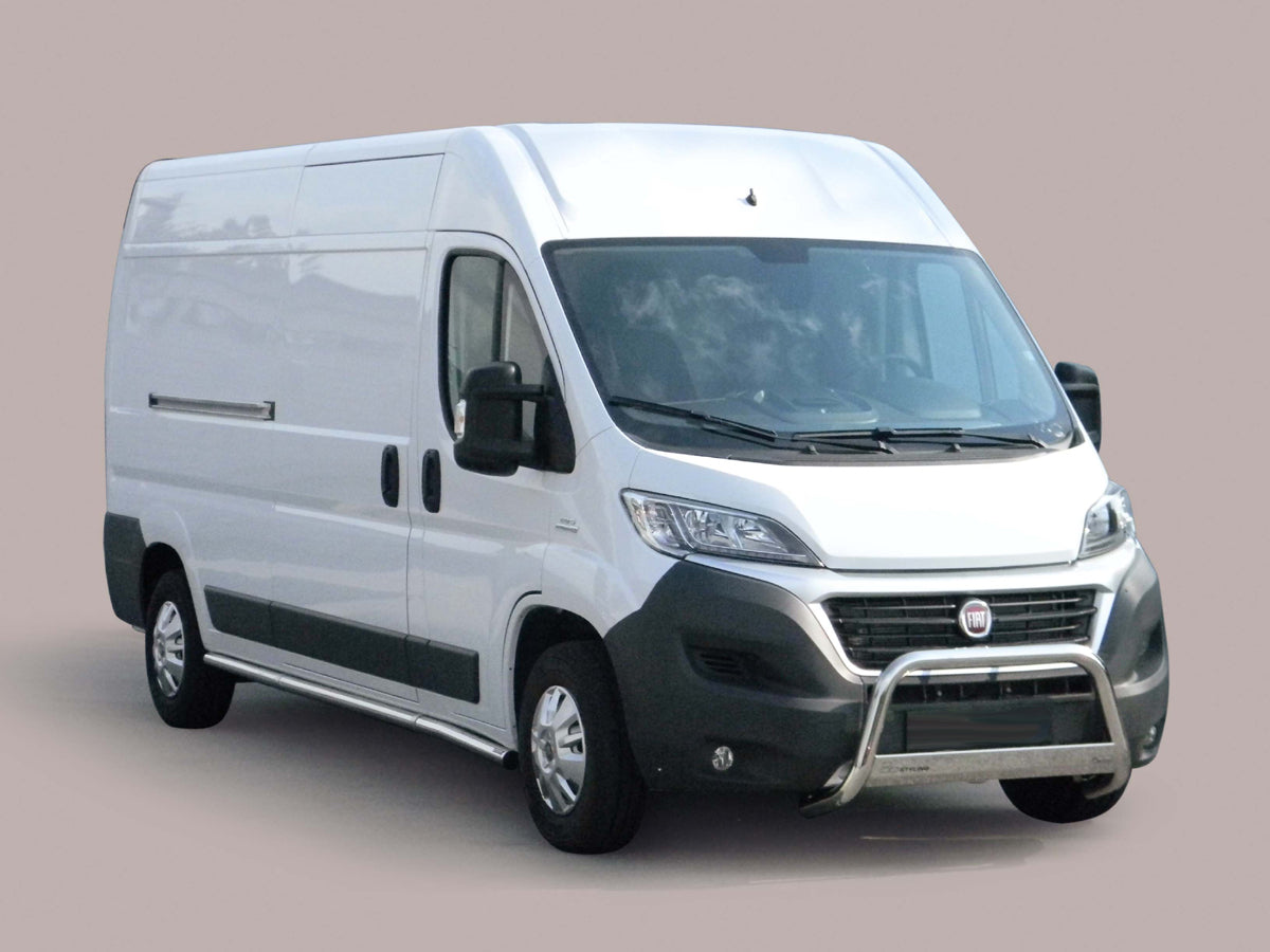 Stainless steel bullbar suitable for Fiat Ducato (2014-2023)