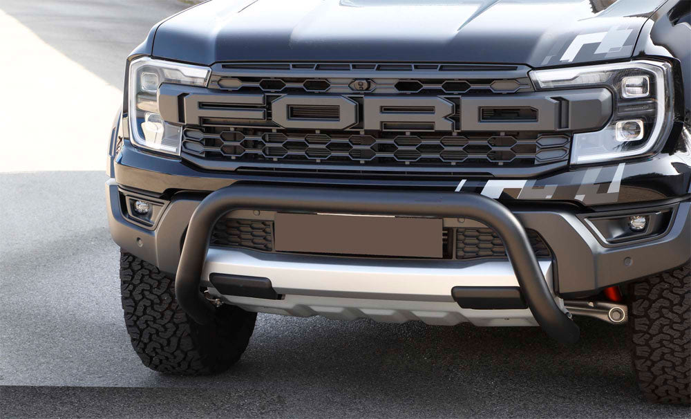 BLACK MATT BULLBAR SUITABLE FOR FORD RANGER RAPTOR (2023-)
