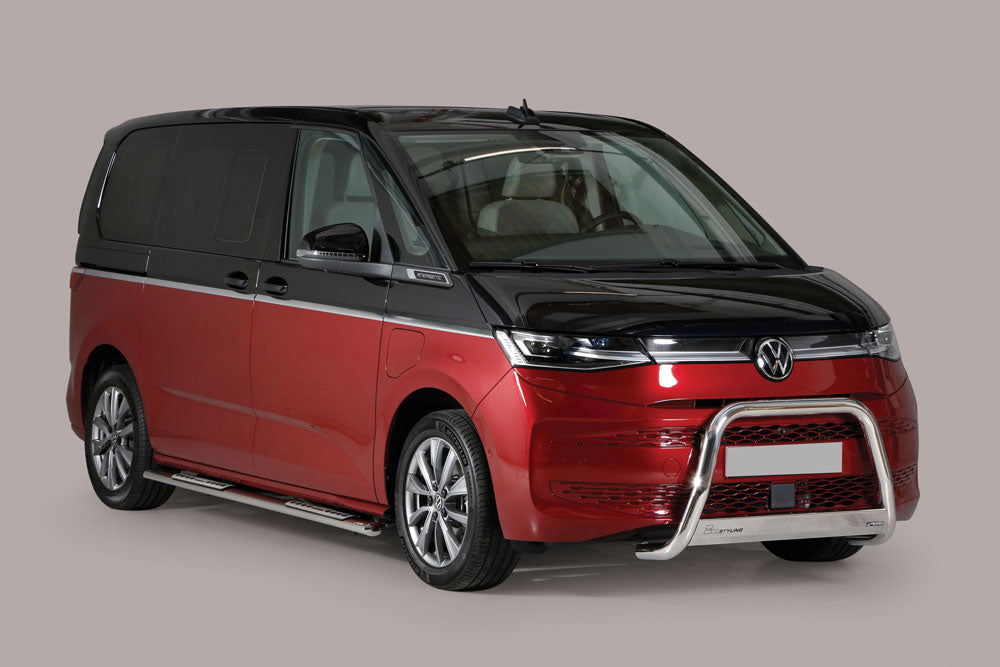 Stainless steel frontbar suitable for VW Multivan T7 (2021-)