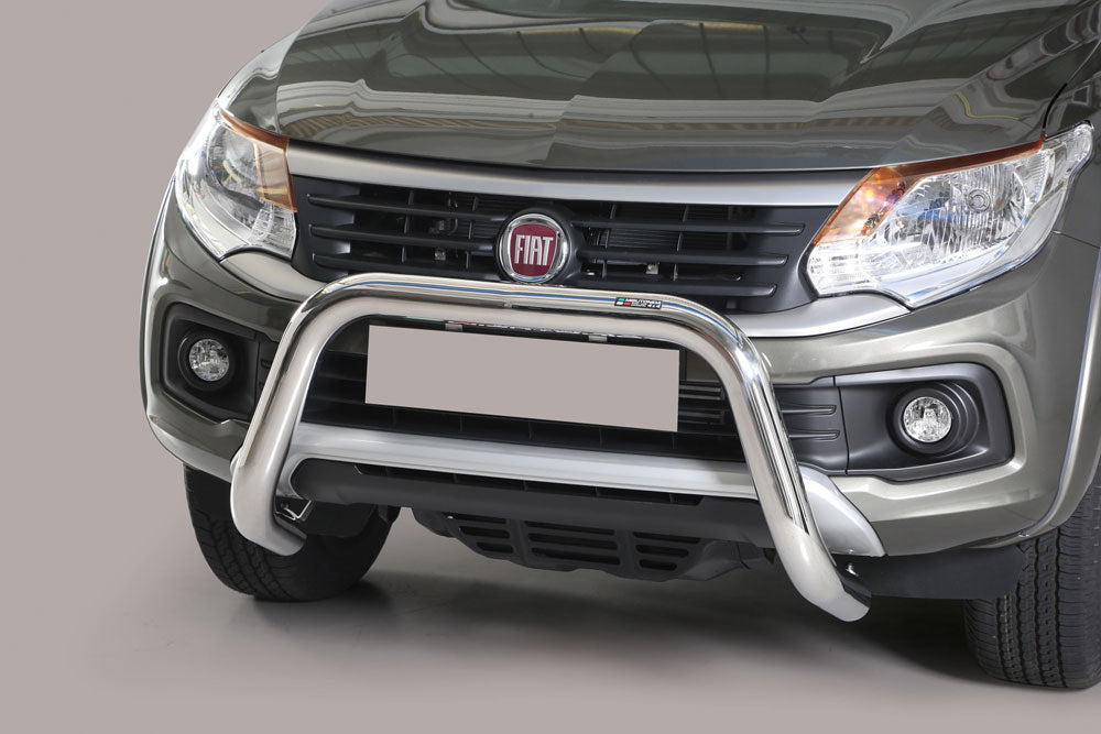 Stainless steel frontbar suitable for Fiat Fullback (2016-2020)