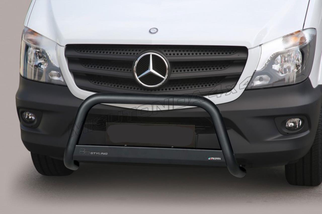 BLACK FRONTBAR SUITABLE FOR MERCEDES-BENZ SPRINTER (2013-2017)