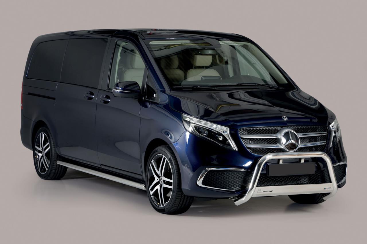 STAINLESS STEEL FRONTBAR SUITABLE FOR MERCEDES-BENZ V-KLASSE (2022-2023)