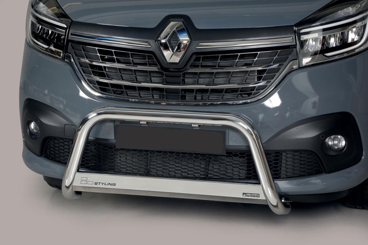 STAINLESS STEEL FRONTBAR SUITABLE FOR RENAULT TRAFIC (2019-)