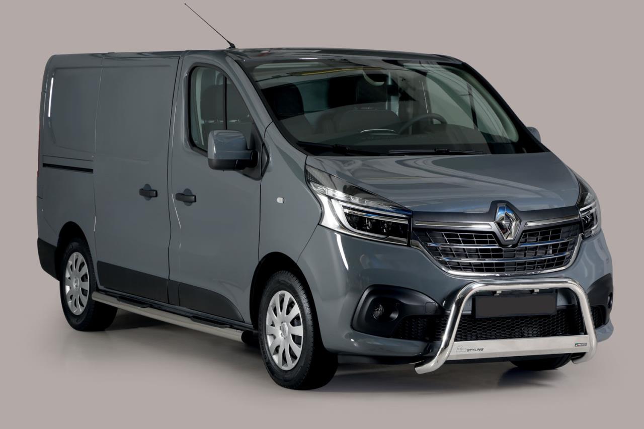 STAINLESS STEEL FRONTBAR SUITABLE FOR RENAULT TRAFIC (2019-)