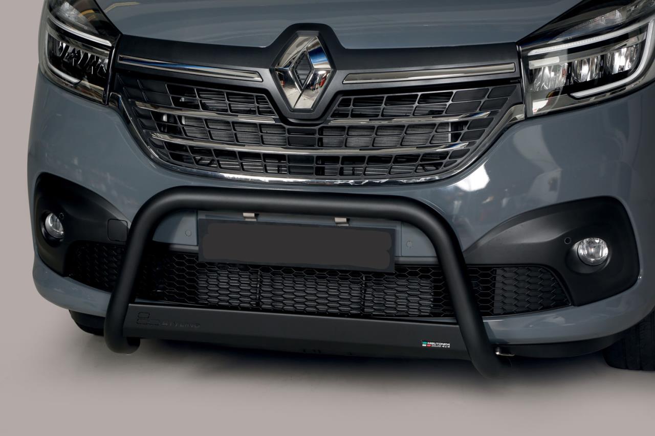 BLACK FRONTBAR SUITABLE FOR RENAULT TRAFIC (2019-)
