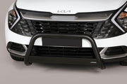 BLACK BULLBAR Ø 63 MM SUITABLE FOR KIA SPORTAGE (2022-)