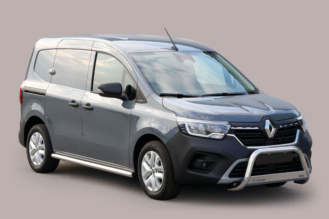 Stainless steel bullbar Ø 63 mm suitable for Renault Kangoo (2021-)
