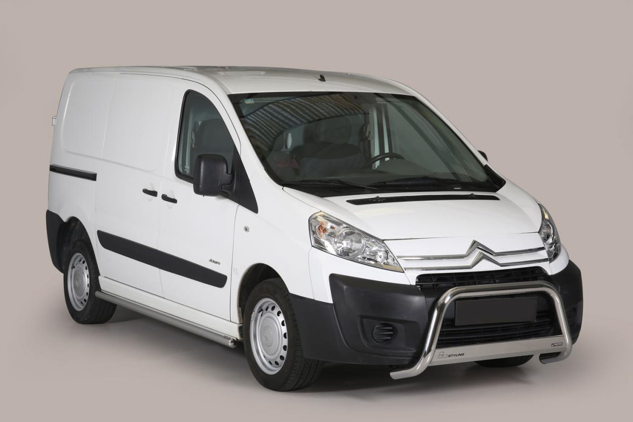 Misutonida Hoogglans Bullbar Ø 63 mm Frontbescherming Citroën Jumpy (2006-2015)