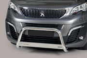 Stainless steel bullbar Ø 63 mm suitable for Peugeot Expert (2016-2023)