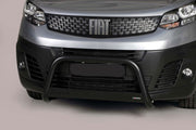 Black bullbar Ø 63 mm suitable for Fiat Scudo (2022-)