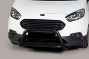 Black bullbar Ø 63 mm suitable for Ford Transit Courier (2018-2023)