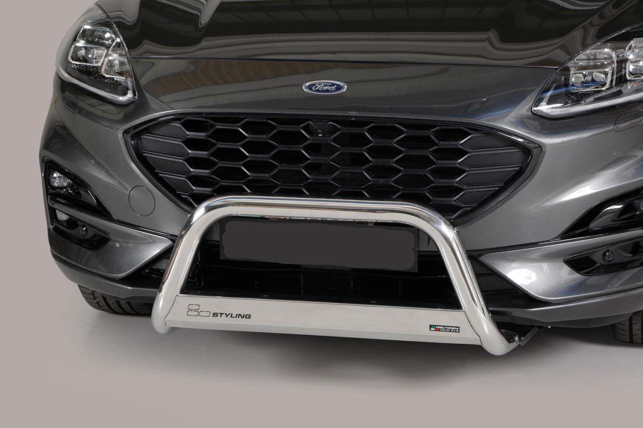 Stainless steel bullbar Ø 63 mm suitable for Ford Kuga (2020-)