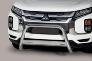 STAINLESS STEEL BULLBAR Ø 63 MM SUITABLE FOR MITSUBISHI ASX (2020-)