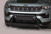 Misutonida Zwarte Bullbar Ø 63 mm Robuust Bescherming Jeep Compass (2022-)