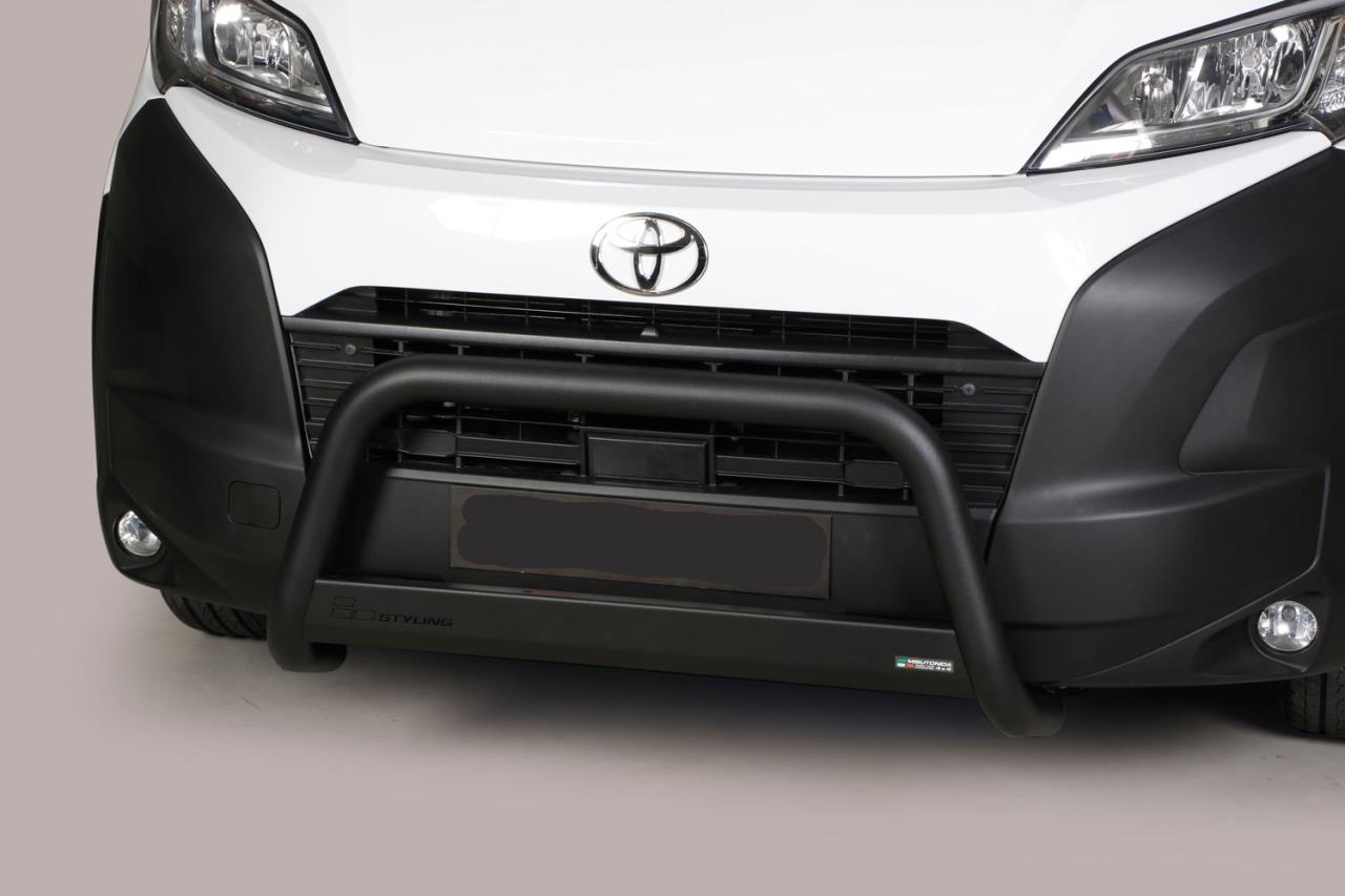Black bullbar OE 63 mm suitable for Toyota ProAce Max (2024-)