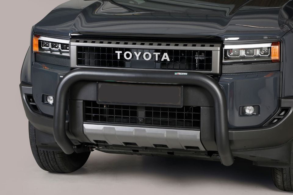 Black bullbar Ø 76 mm suitable for Toyota Landcruiser 250 (2024-)