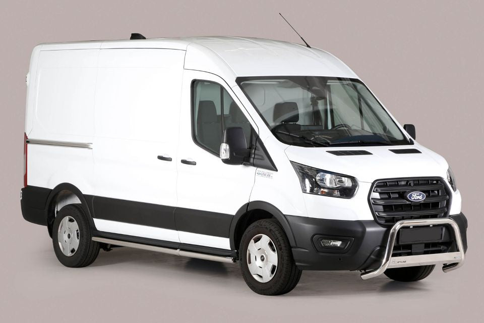 EDELSTAHL FRONTSCHUTZBÜGEL Ø 63 MM PASSEND FÜR FORD TRANSIT (2025-)