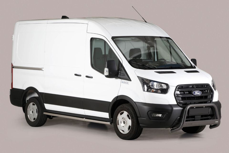 Schwarzer Frontschutzbügel Ø 63 mm passend für Ford Transit (2025-)