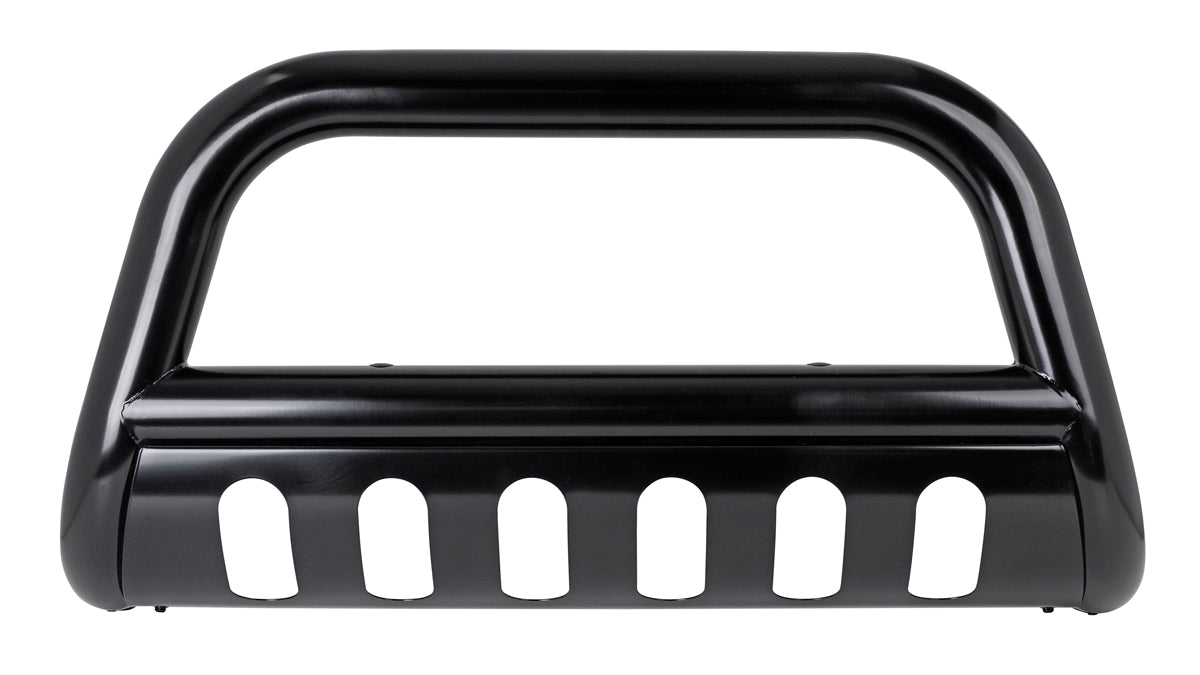 Black powder coated bullbar + skidplate Dodge Ram 1500