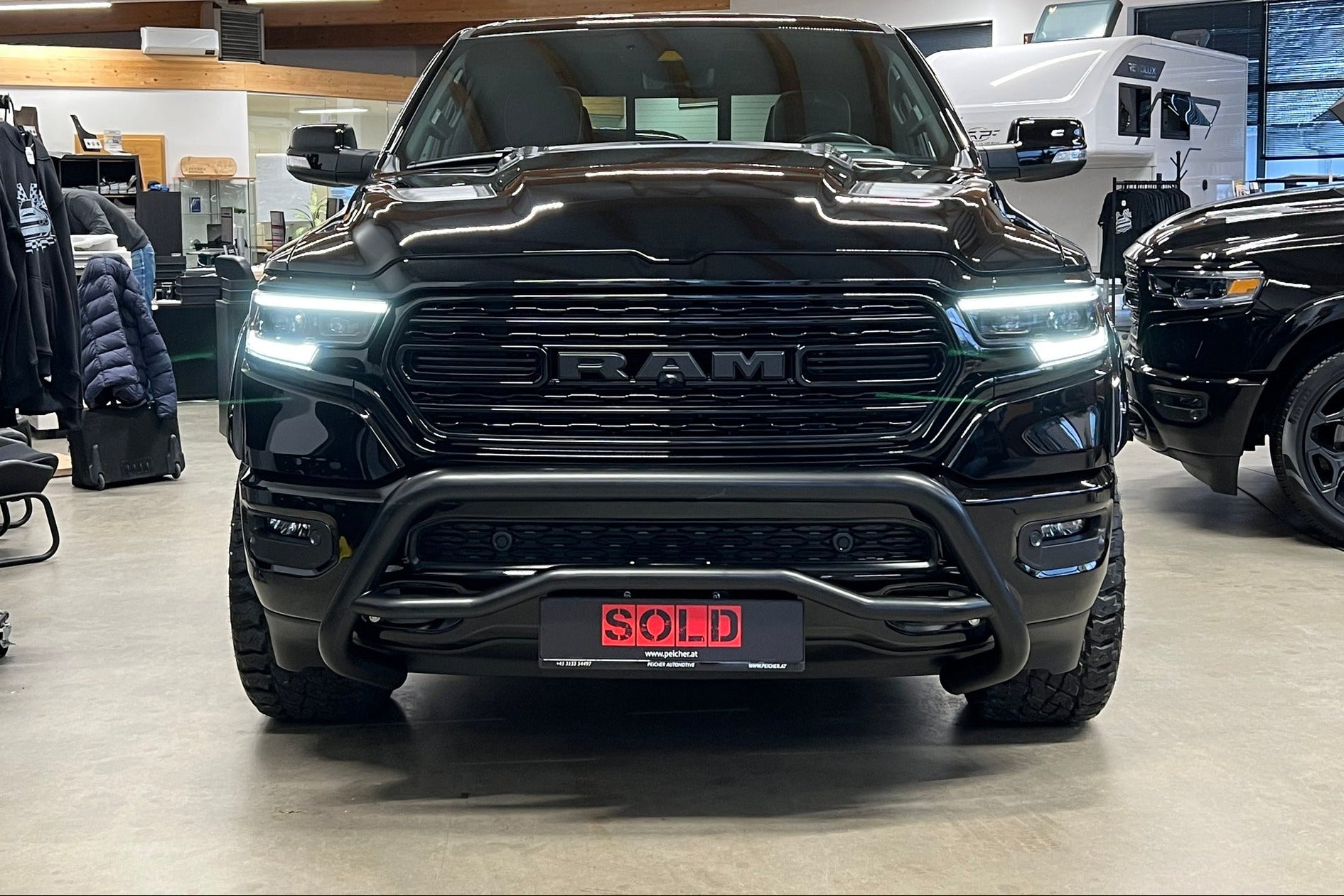 Bullbar Zwart Dodge Ram (2019-2024)