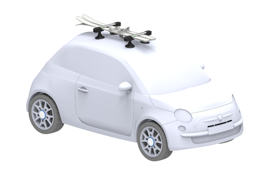 TreeFrog ski-/snowboard dragers (36,5cm) universeel