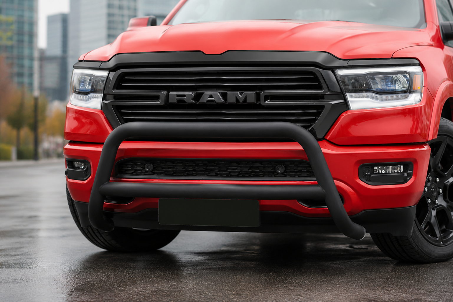 Bullbar zwart Dodge Ram (2019-2024)