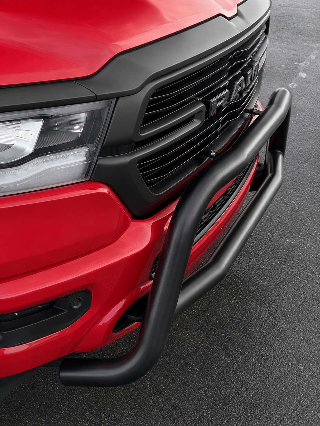 Bullbar zwart Dodge Ram (2019-2024)