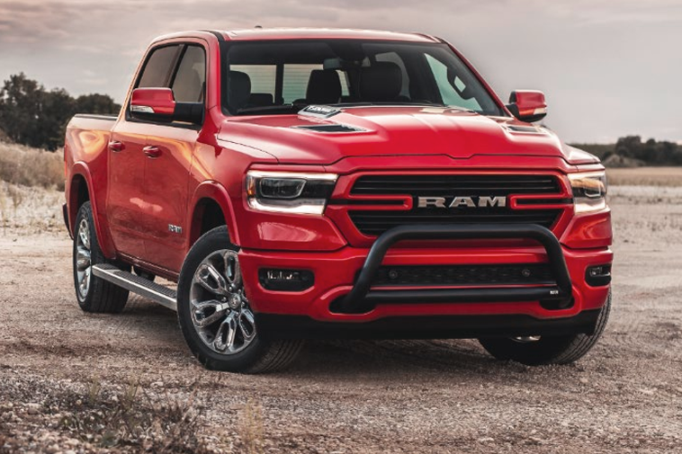 Bullbar zwart Dodge Ram (2019-2024)