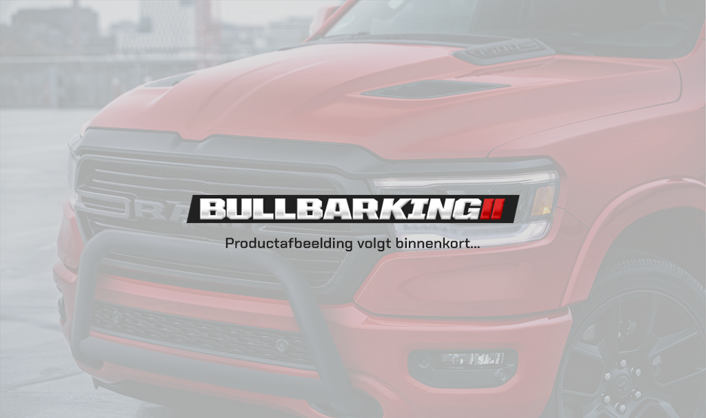 Preview of a black bullbar for a Dodge Ram RHO