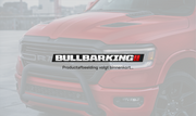 Preview of a black bullbar for a Dodge Ram RHO