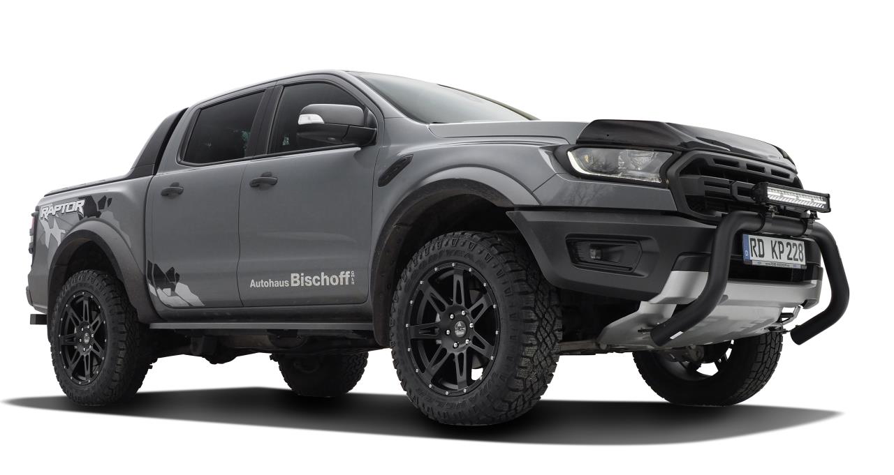 Misutonida - Black bullbar Ford Ranger Raptor (2019-2022)